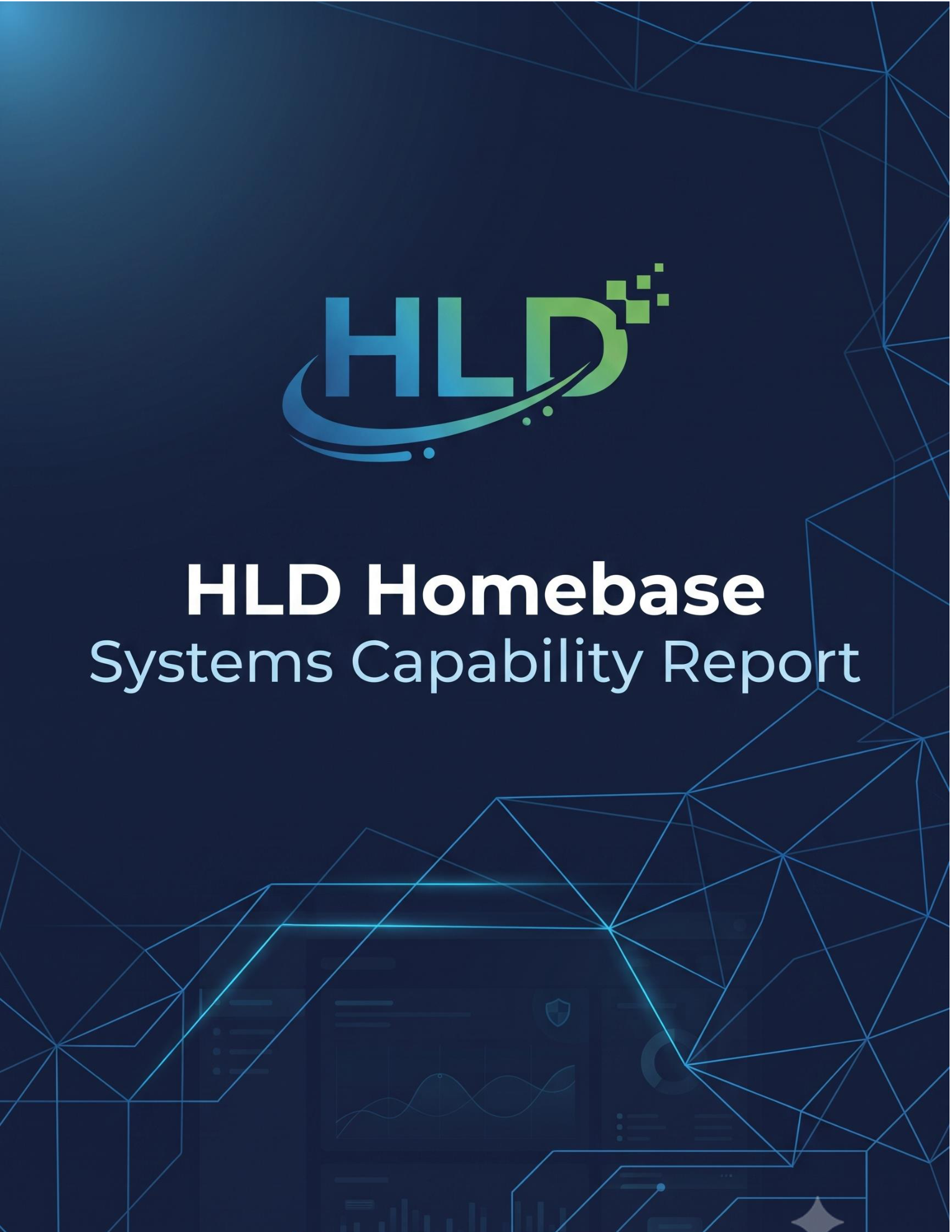 HLD Homebase Systems Capability Report cover